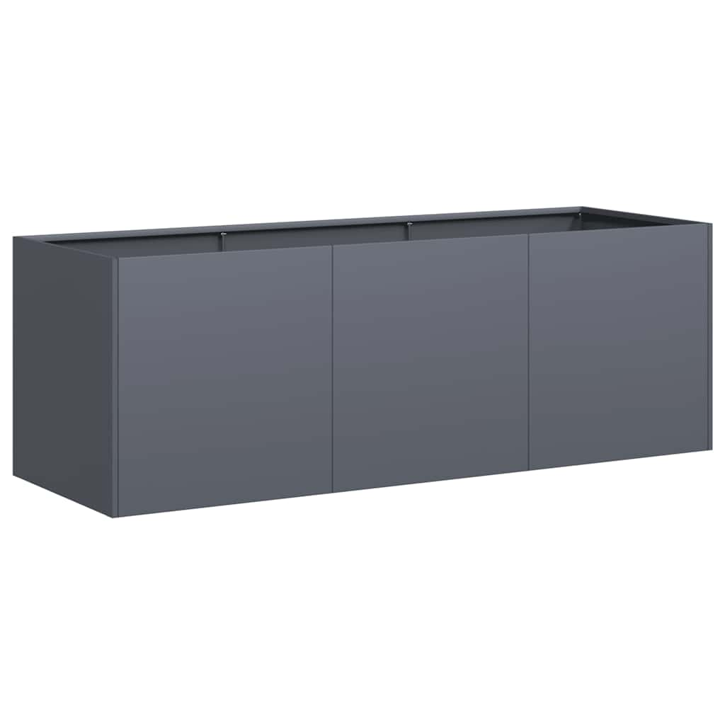 vidaXL Planter Anthracite 120x40x40 cm Cold-rolled Steel