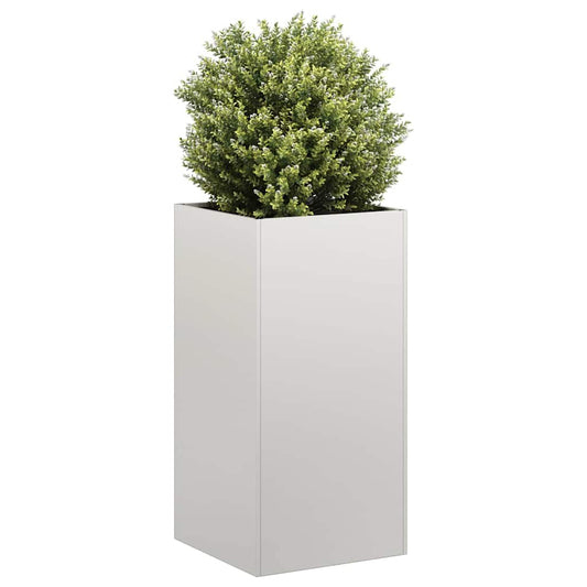 vidaXL Planter 40x40x80 cm Stainless Steel