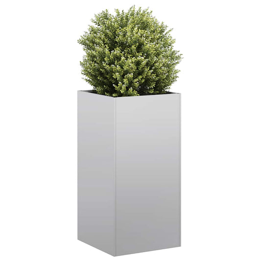 vidaXL Planter 40x40x80 cm Galvanised Steel