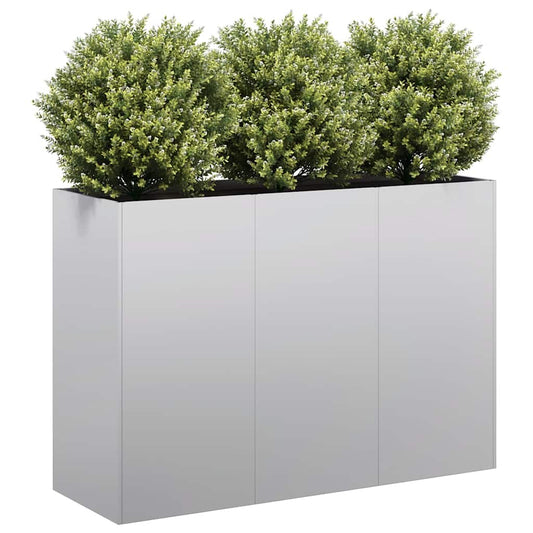 vidaXL Planter 120x40x80 cm Galvanised Steel