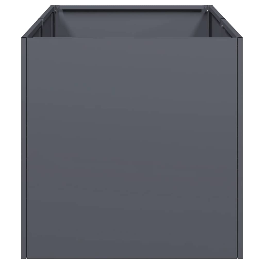 vidaXL Planter Anthracite 40x80x40 cm Cold-rolled Steel