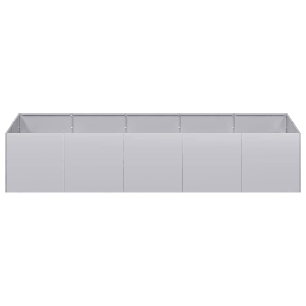 vidaXL Planter 200x80x40 cm Galvanised Steel