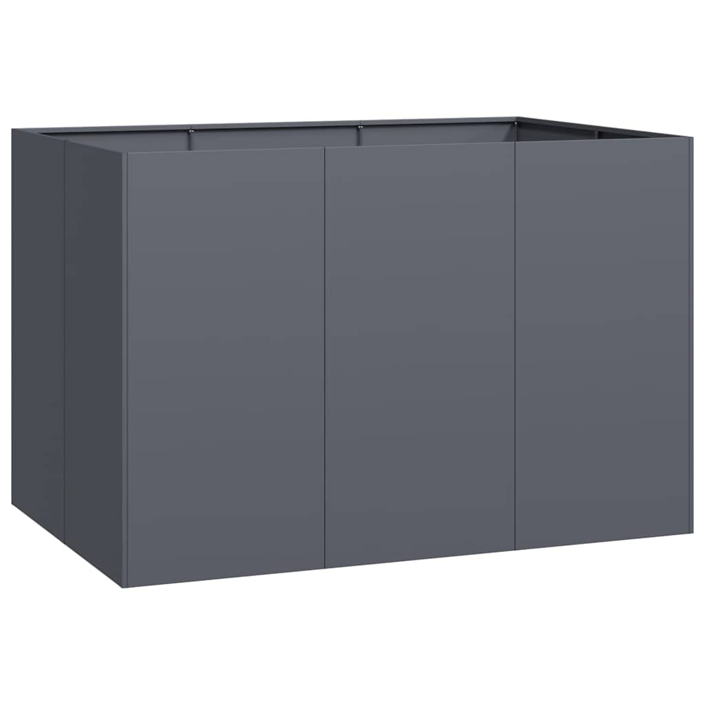 vidaXL Planter Anthracite 120x80x80 cm Steel