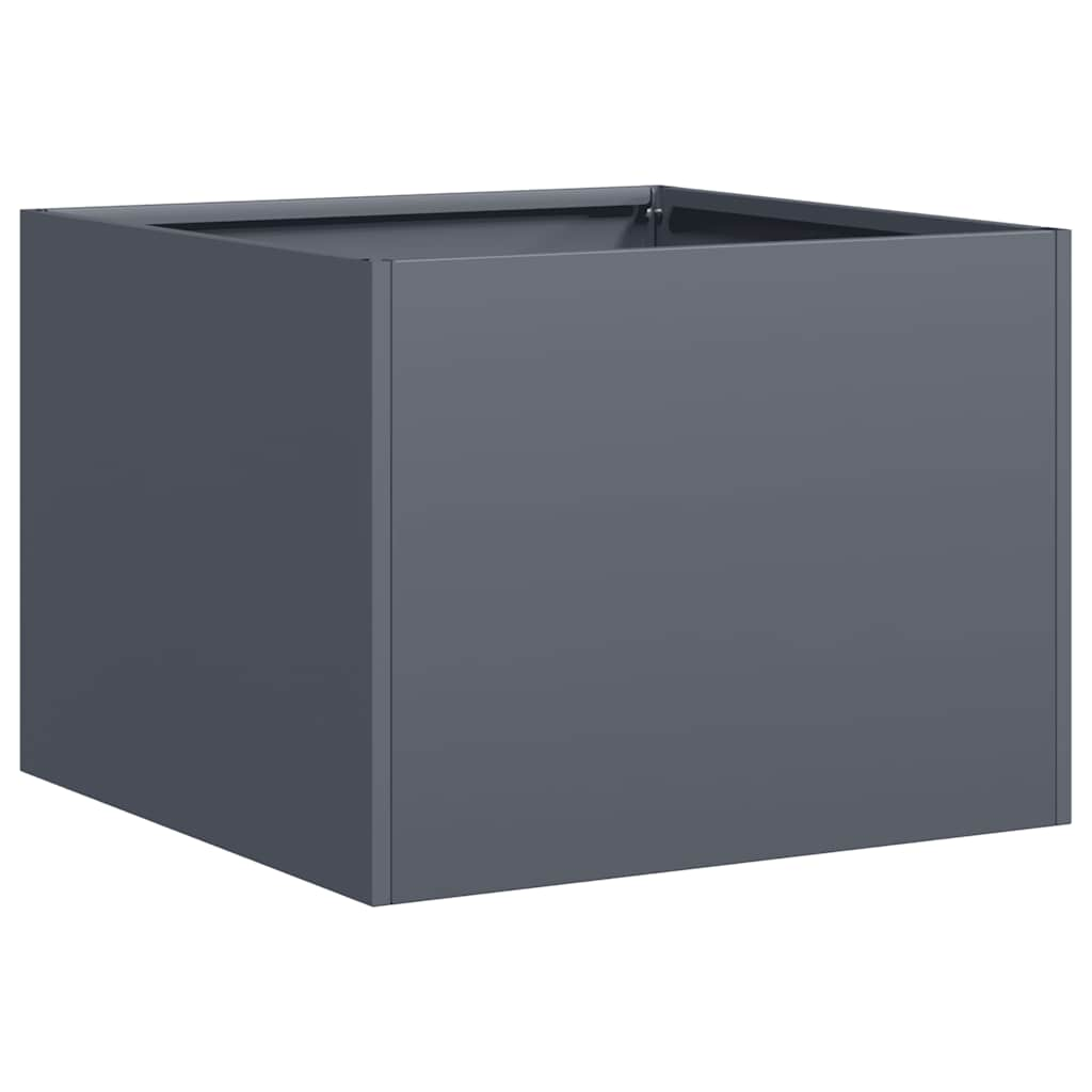 vidaXL Planter Anthracite 40x40x30 cm Steel