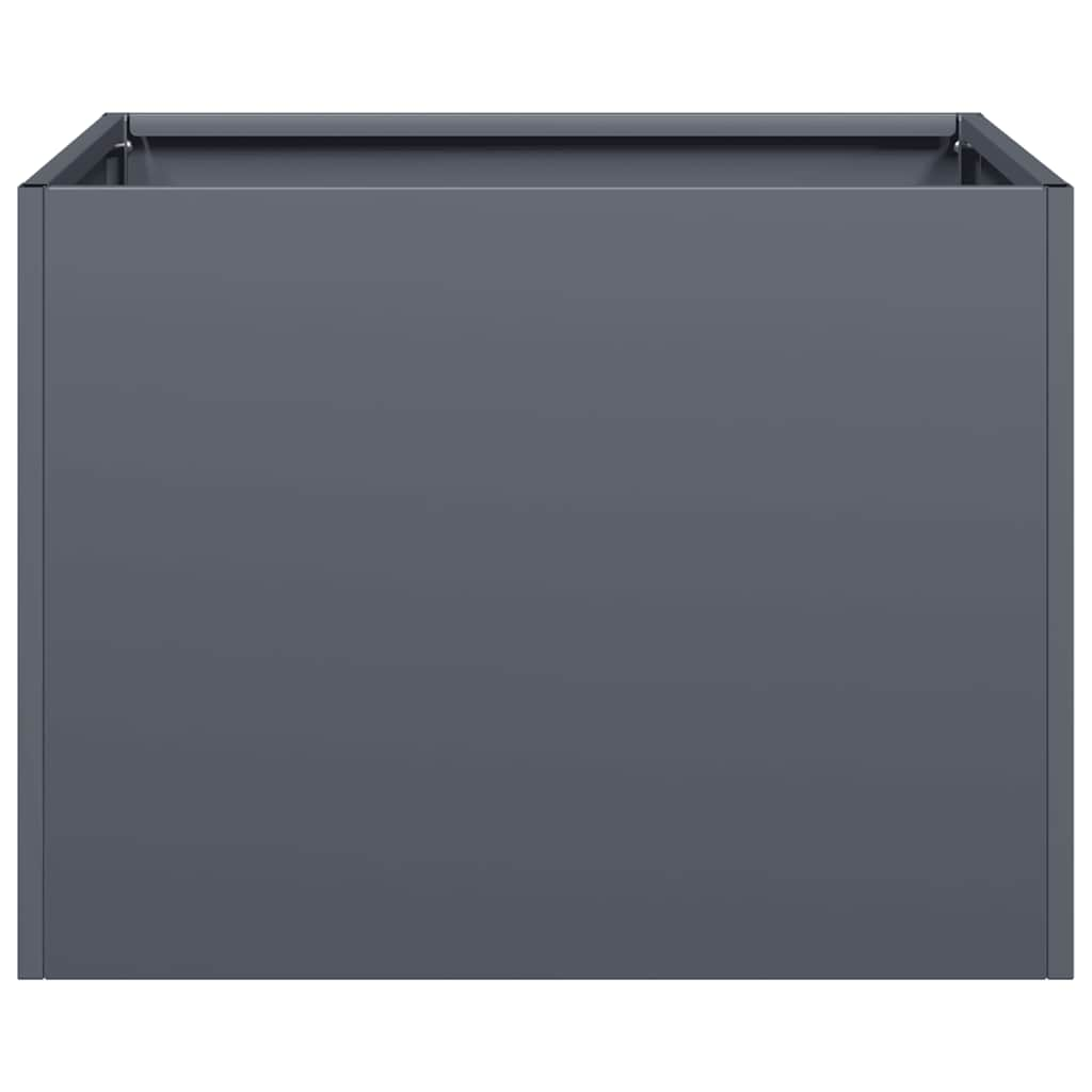 vidaXL Planter Anthracite 40x40x30 cm Steel