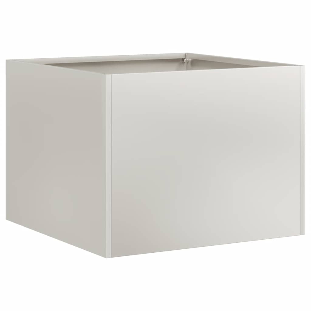 vidaXL Planter 40x40x30 cm Stainless Steel