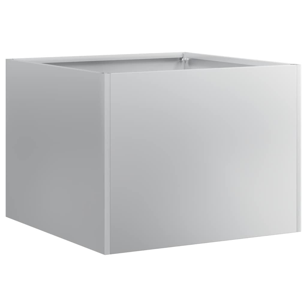 vidaXL Planter 40x40x30 cm Galvanised Steel