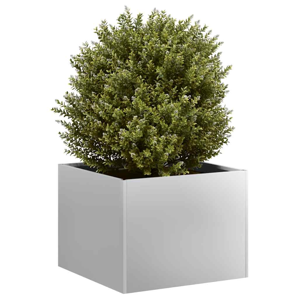 vidaXL Planter 40x40x30 cm Galvanised Steel