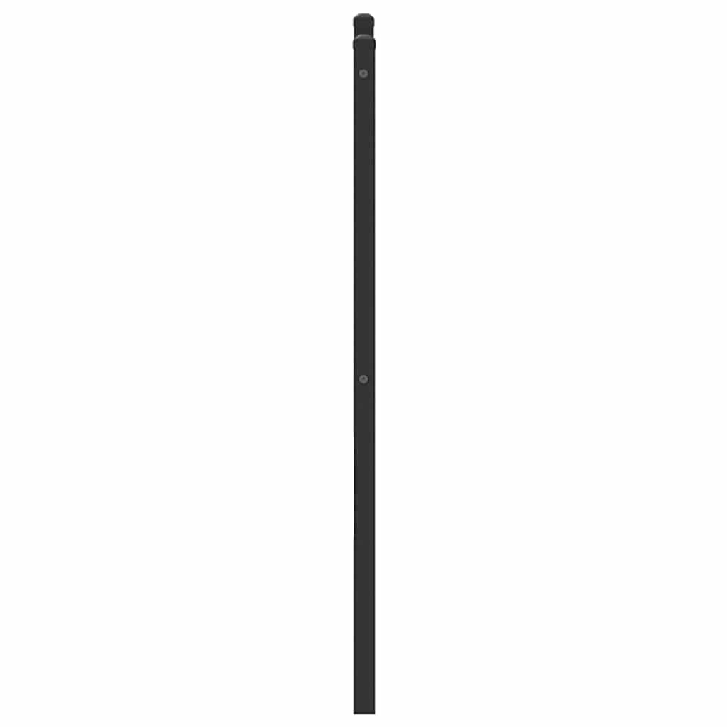 Replace Headboard Smoked Oak 107 cm Engineered Wood and Steel