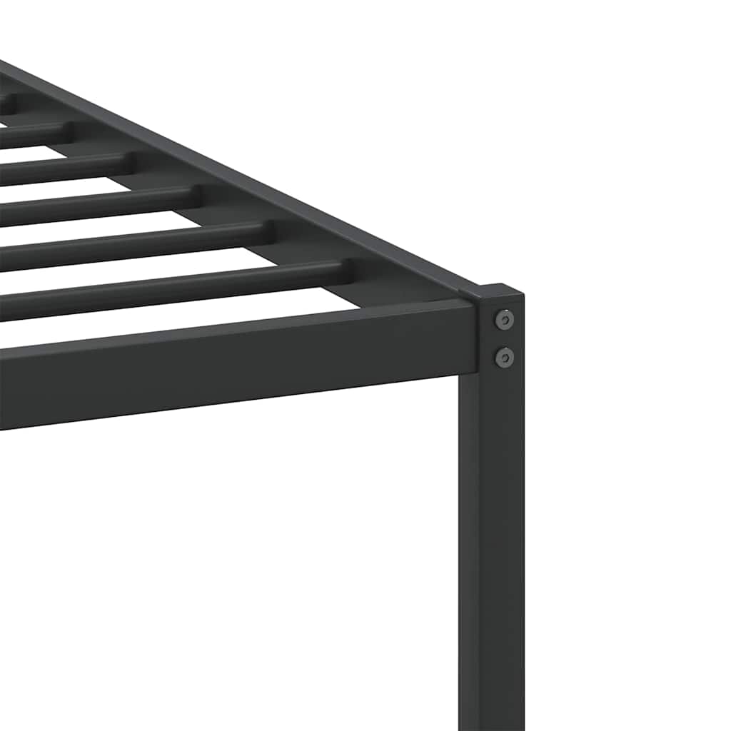 Bed Frame without Mattress Sonoma Oak 100x190 cm Engineered Wood