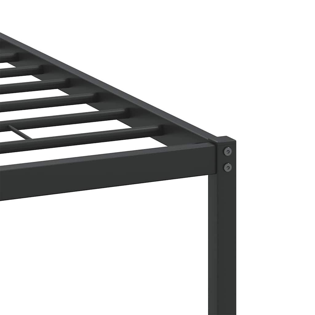 Bed Frame without Mattress Sonoma Oak 140x190 cm Engineered Wood