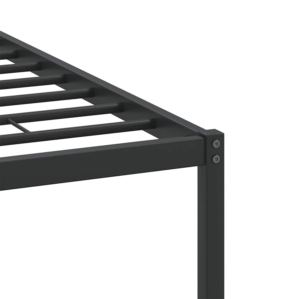 Bed Frame without Mattress Sonoma Oak 140x200 cm Engineered Wood