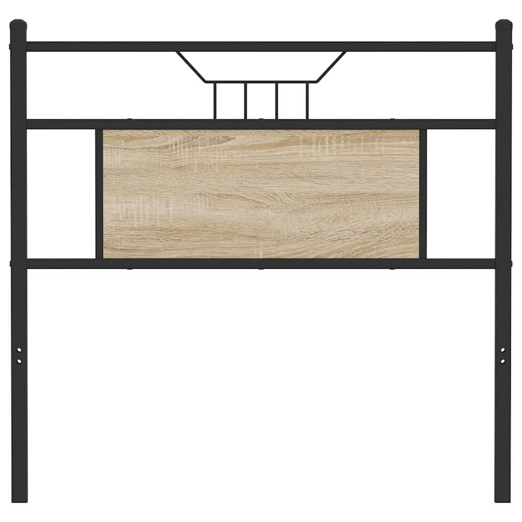 Replace Headboard Sonoma Oak 90 cm Engineered Wood and Steel