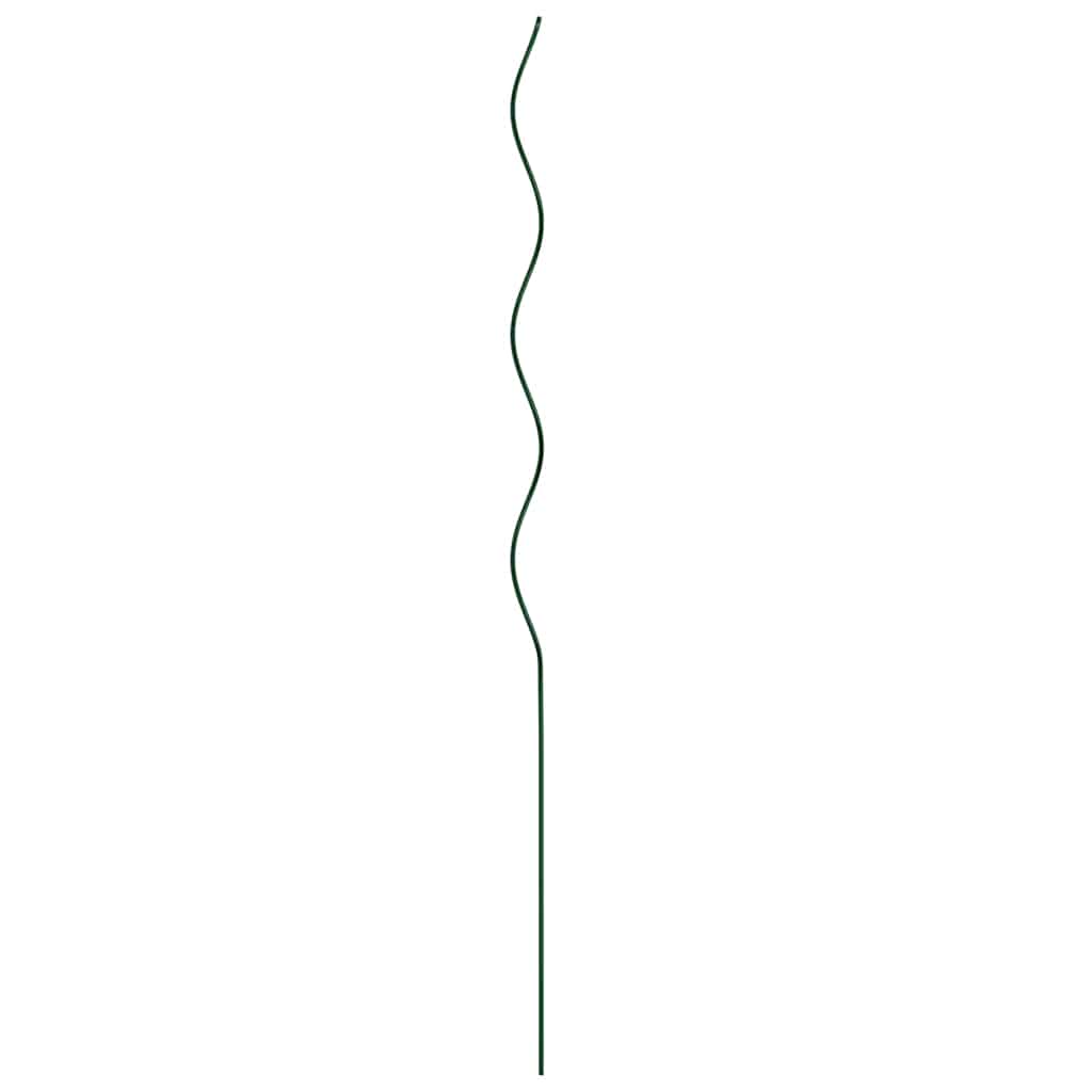 Plant Support 5 pcs Green 110 x 0.6 x 0.6 cm Steel