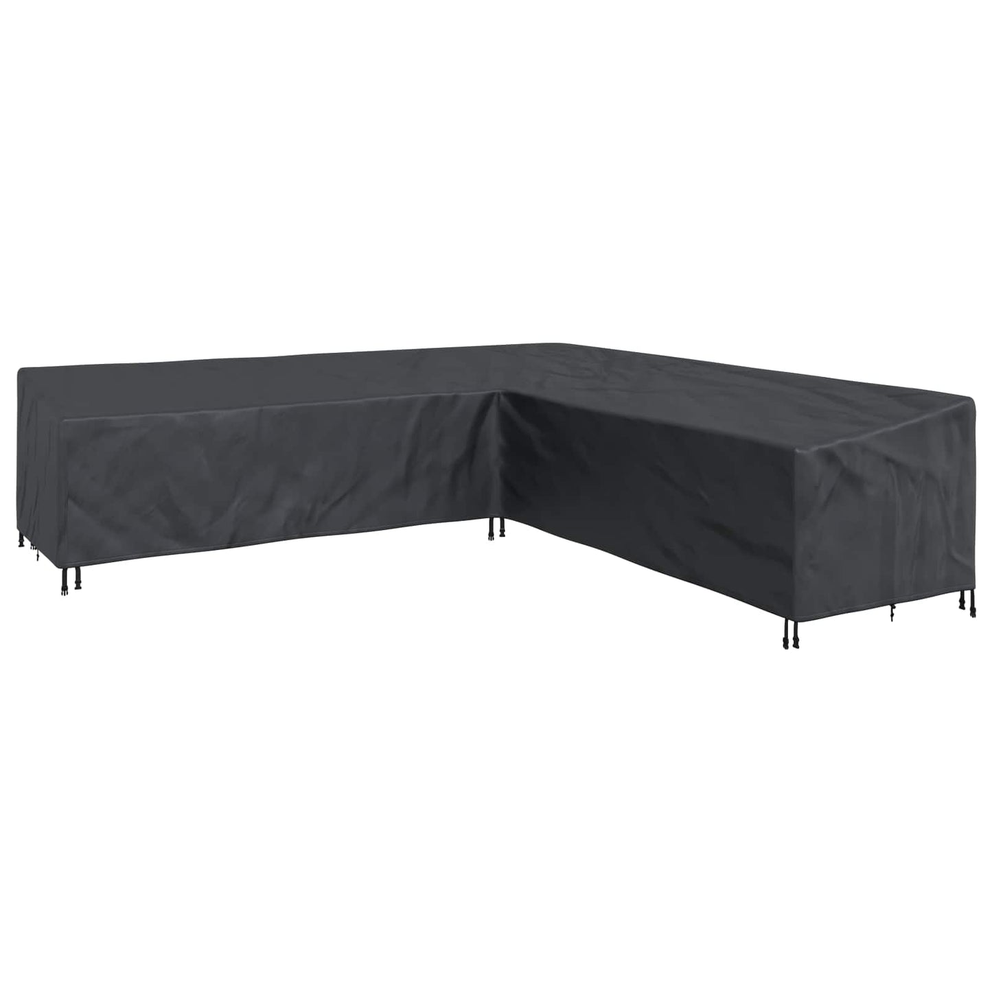 Furniture Cover Black 325 x 325 x 80 cm 600D Oxford Fbric