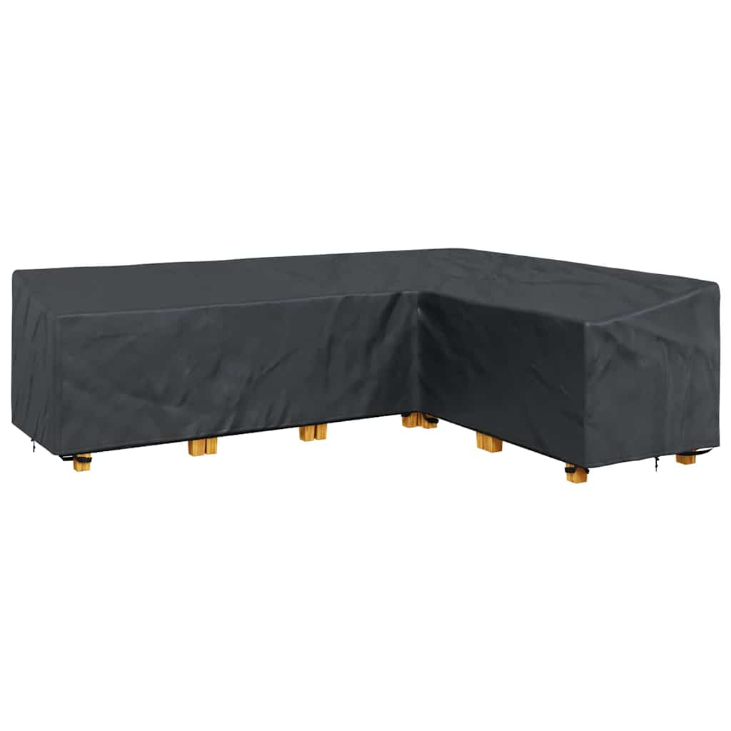Furniture Cover Black 286 x 222 x 80 cm 210D Oxford Fabric