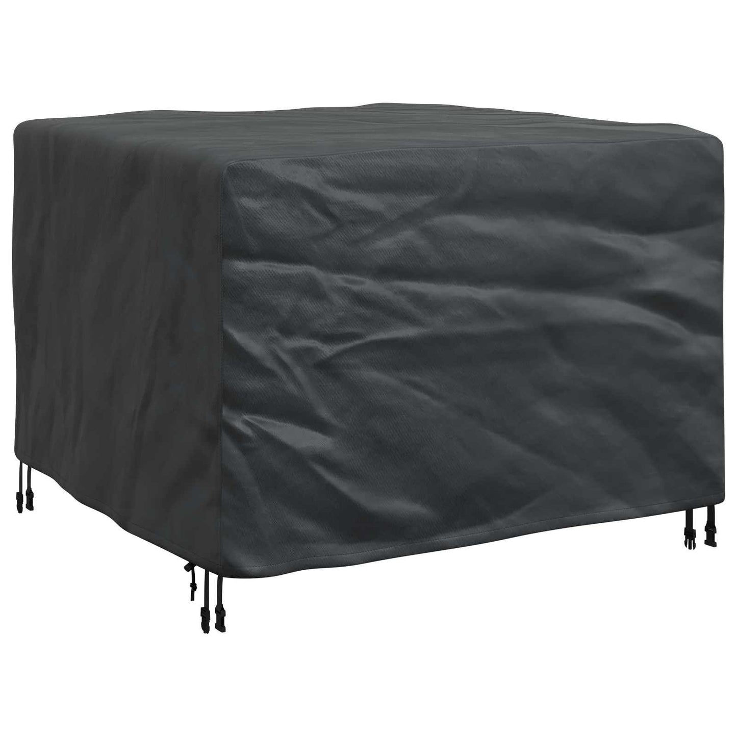 Furniture Cover Plain Black 113 x 113 x 73 cm 210D