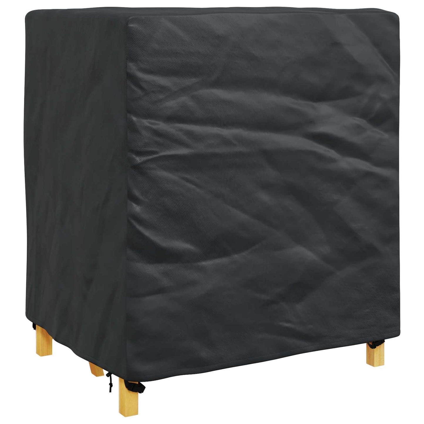 Furniture Cover Plain Black 116 x 100 x 120 cm 210D