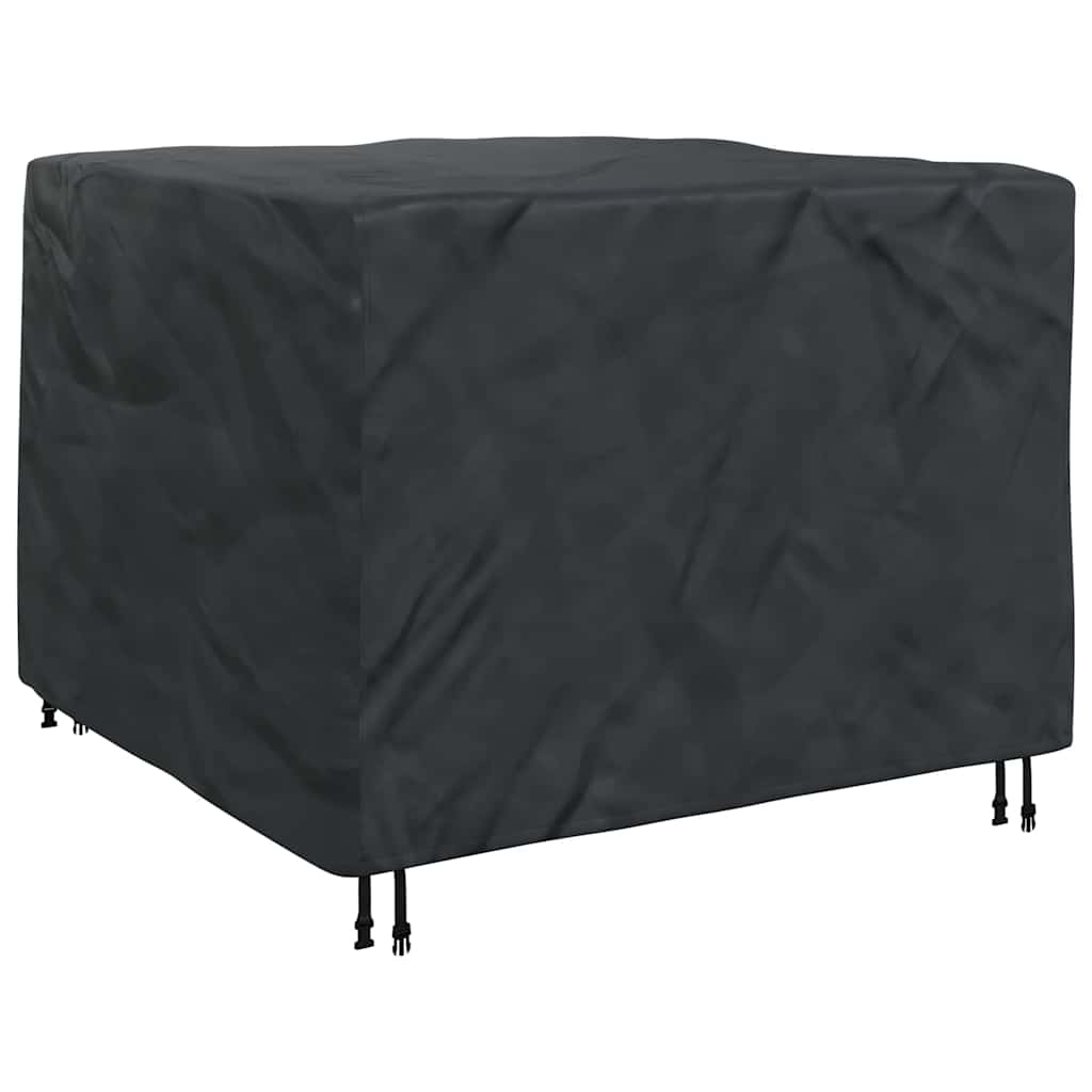 Furniture Cover Black 125 x 125 x 74 cm 420D Oxford fabric