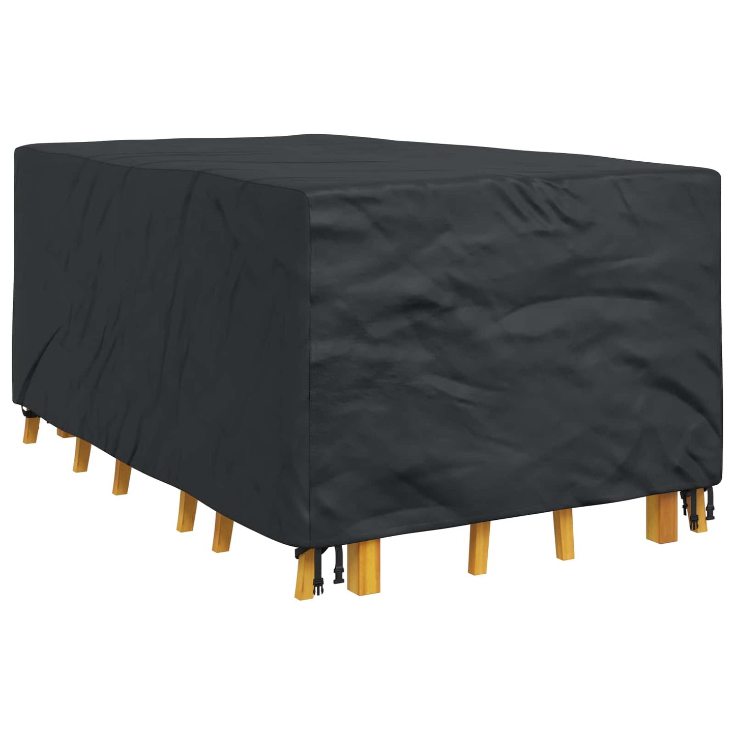 Furniture Cover Plain Black 143 x 225 x 90 cm 600D