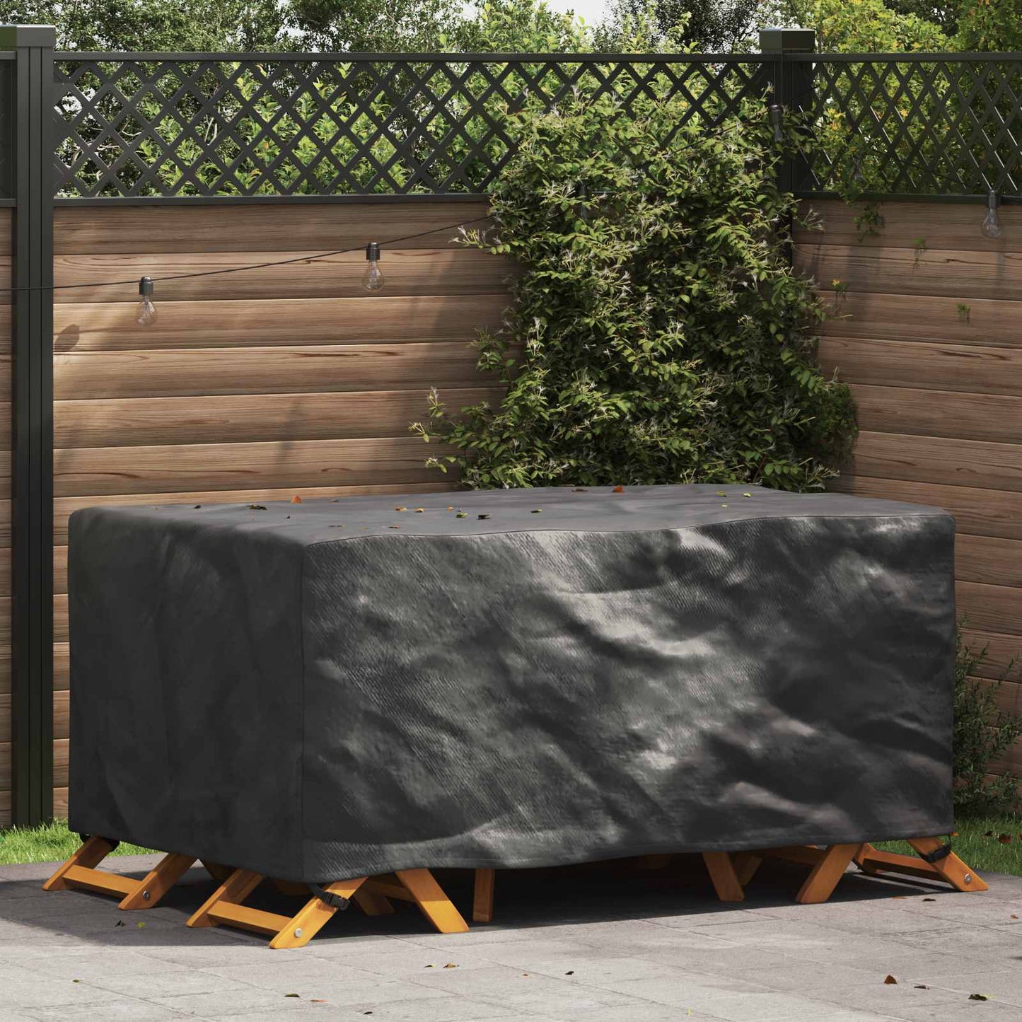 Furniture Cover Plain Black 172 x 113 x 73 cm 210D