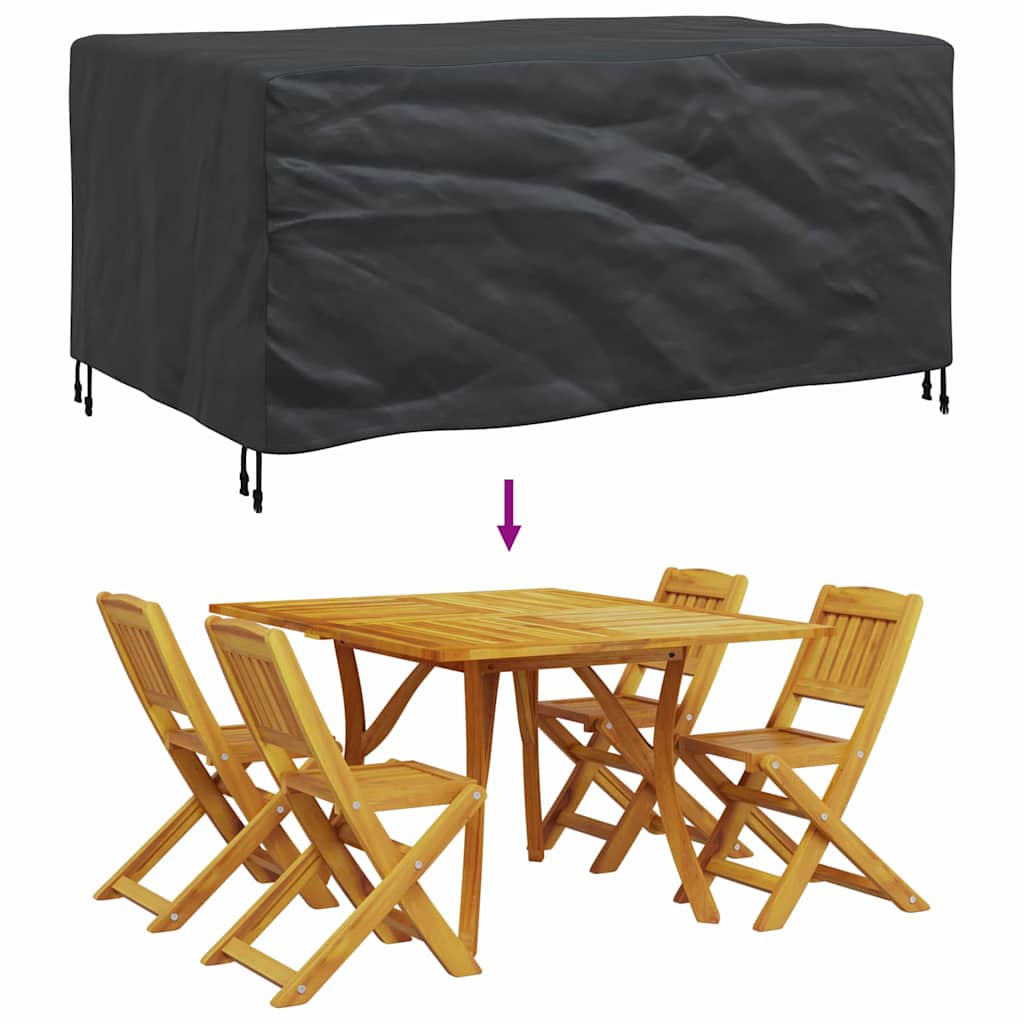Furniture Cover Plain Black 172 x 113 x 73 cm 600D