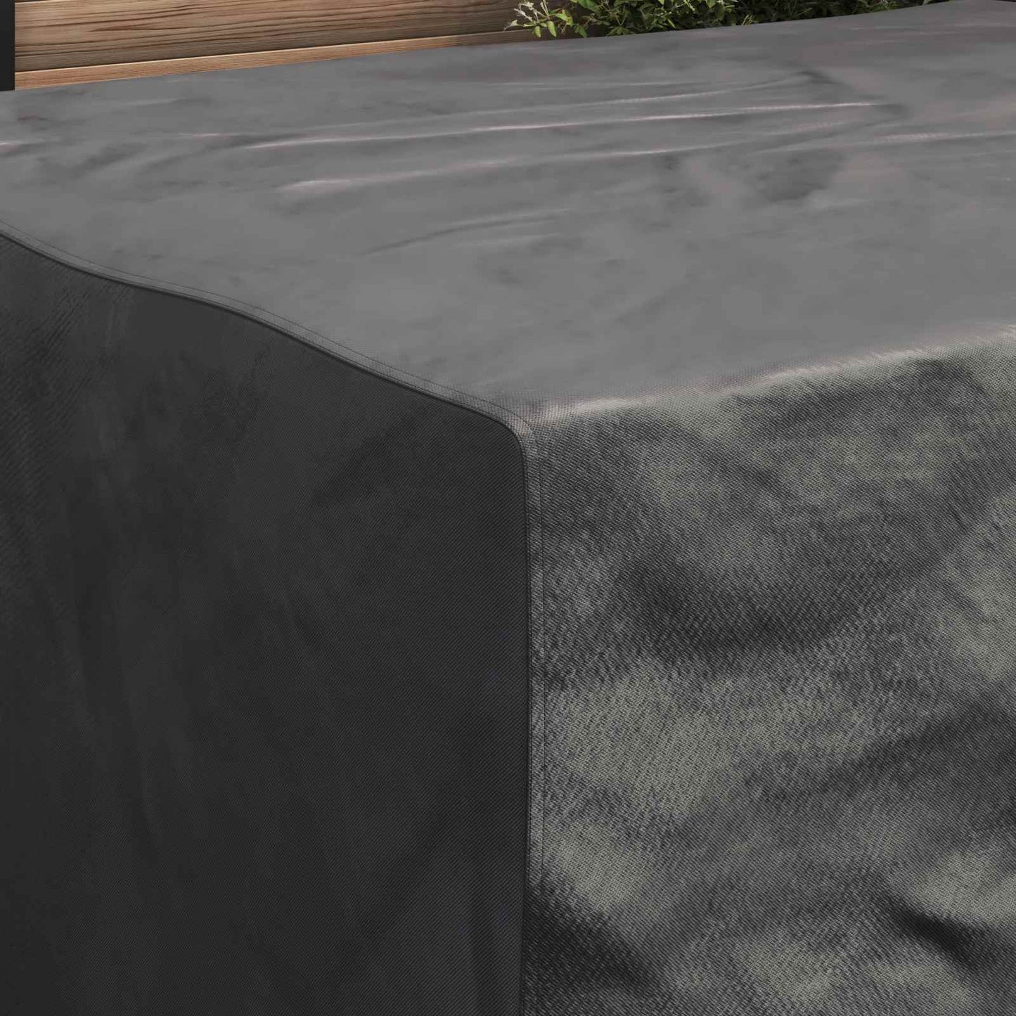 Furniture Cover Plain Black 200 x 165 x 80 cm 210D