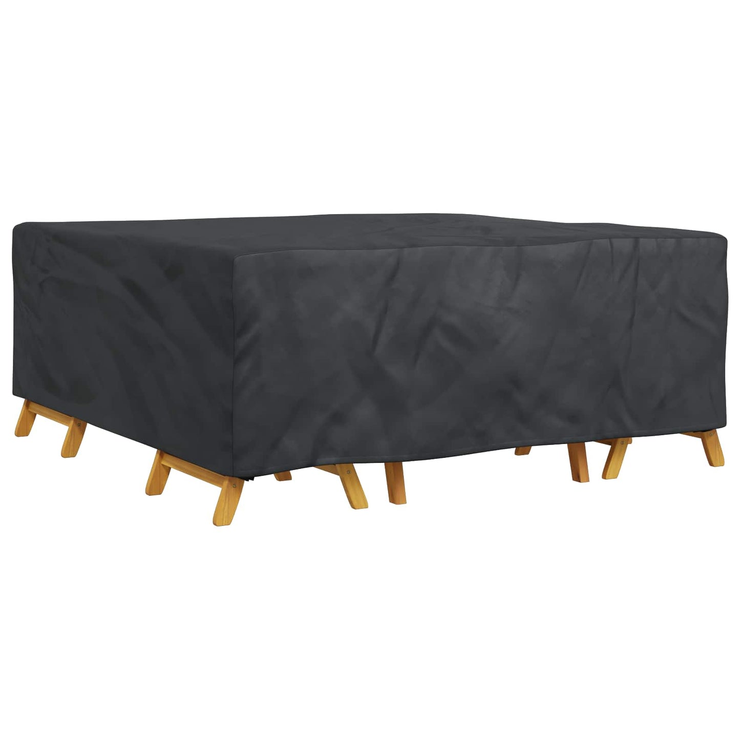 Furniture Cover Plain Black 210 x 200 x 70 cm 600D