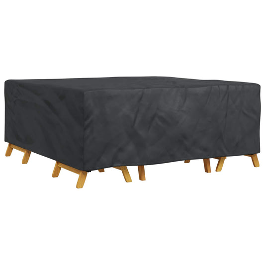 Furniture Cover Plain Black 210 x 200 x 70 cm 600D