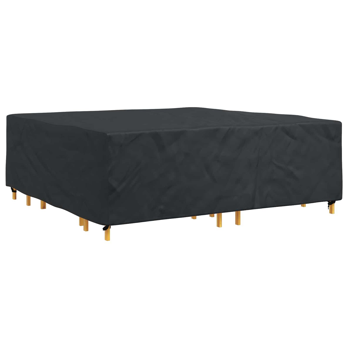 Furniture Cover Plain Black 220 x 220 x 70 cm 600D