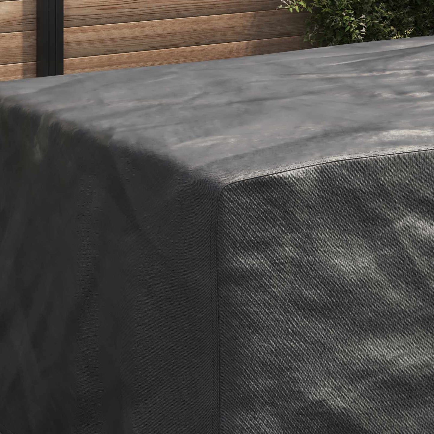 Furniture Cover Plain Black 229 x 113 x 73 cm 210D