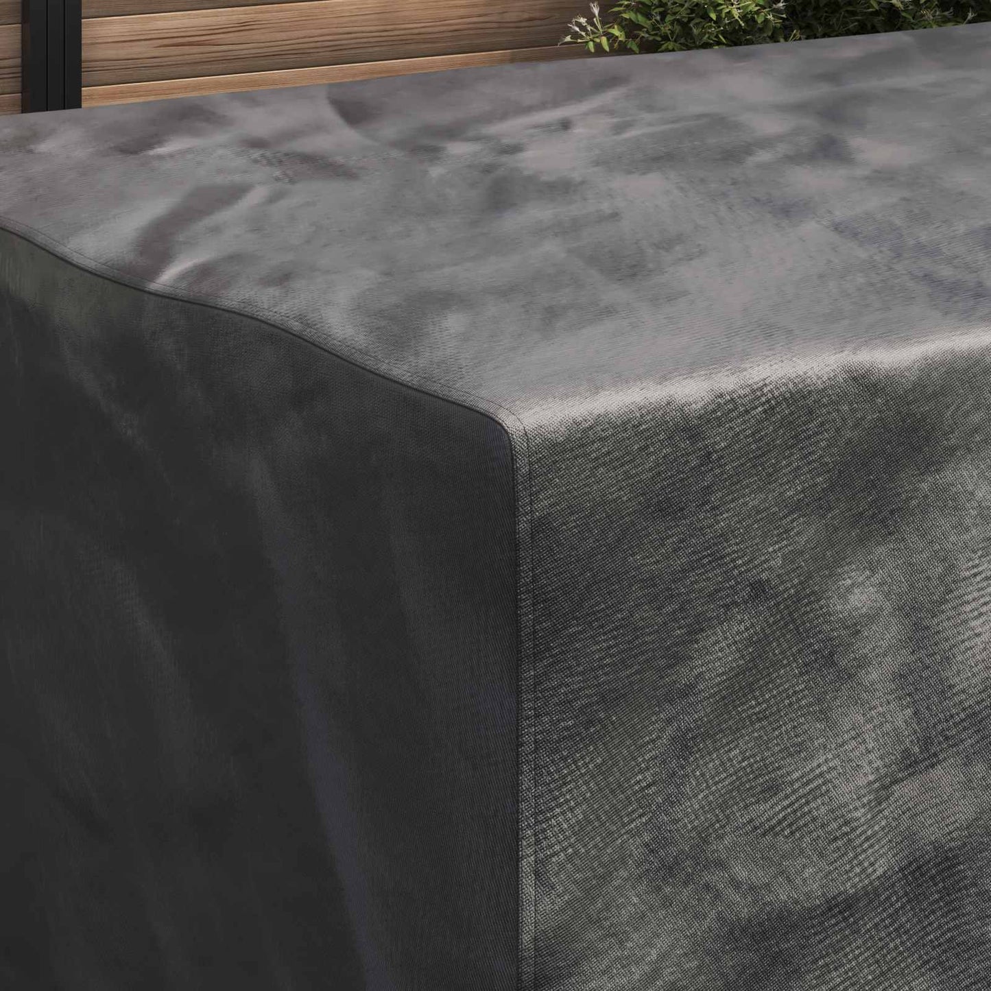 Furniture Cover Plain Black 230 x 165 x 80 cm 210D