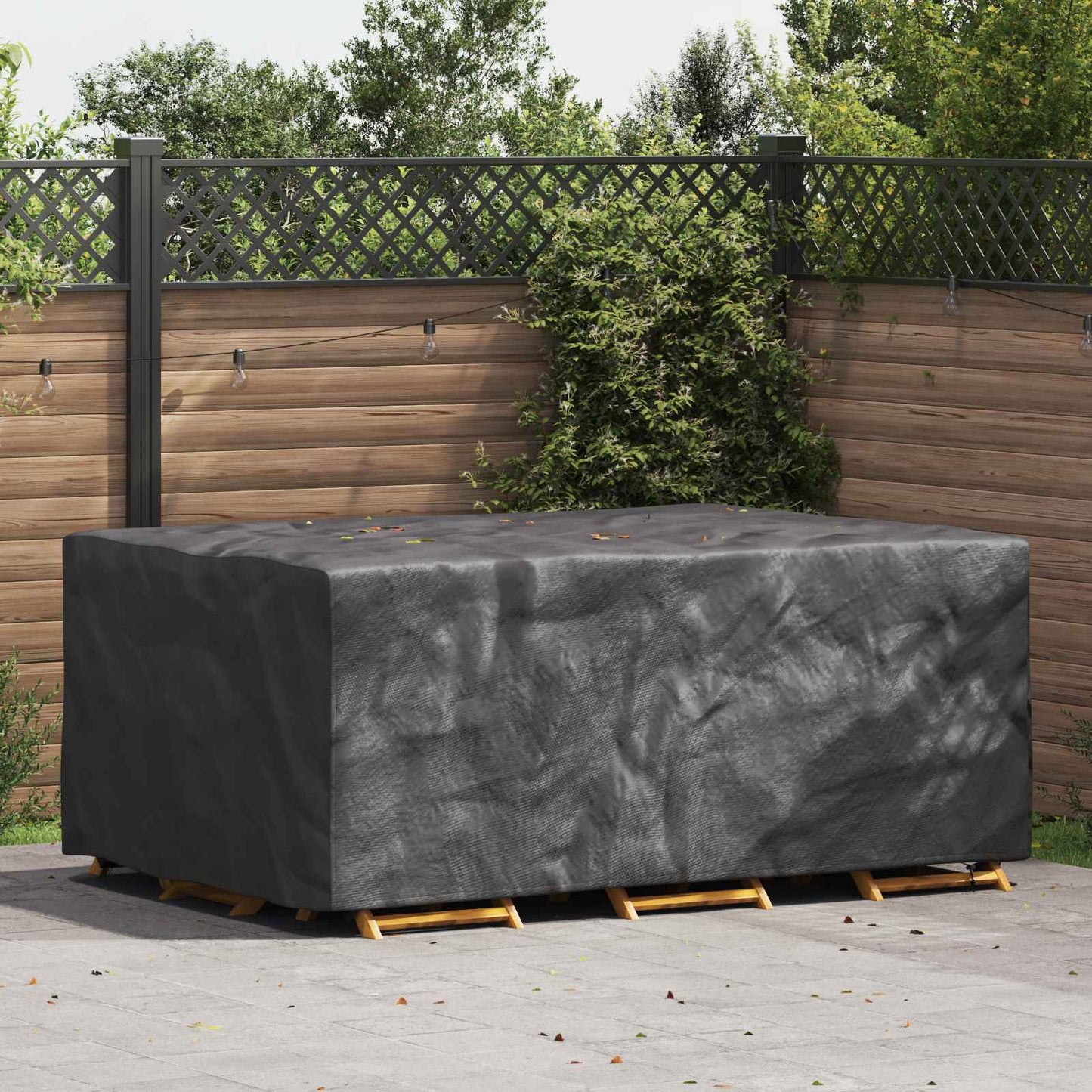 Furniture Cover Plain Black 230 x 165 x 80 cm 210D