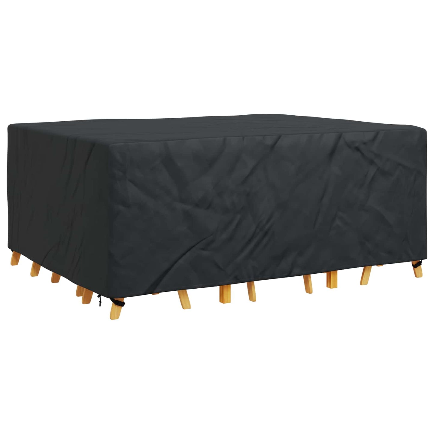 Furniture Cover Plain Black 240 x 190 x 90 cm 600D