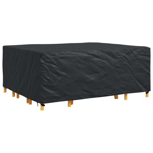 Furniture Cover Plain Black 250 x 210 x 70 cm 210D