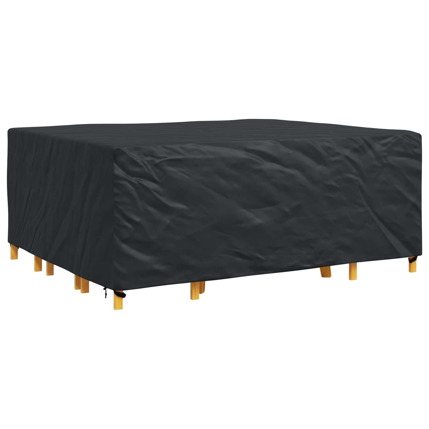 Furniture Cover Plain Black 250 x 210 x 90 cm 420D