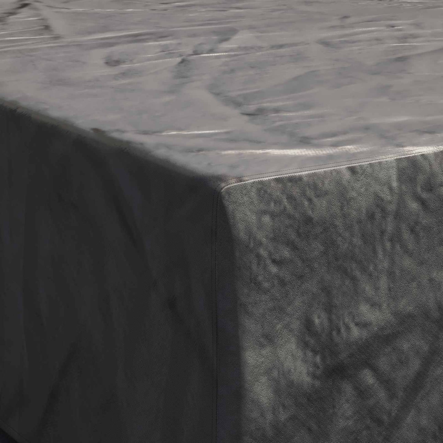 Furniture Cover Plain Black 260 x 260 x 70 cm 210D