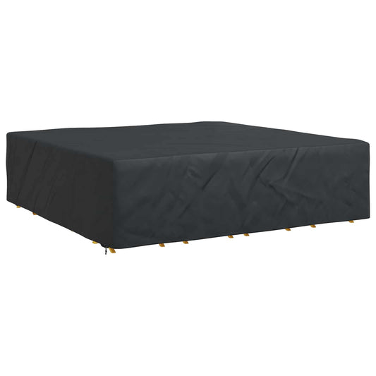 Furniture Cover Plain Black 260 x 260 x 70 cm 600D