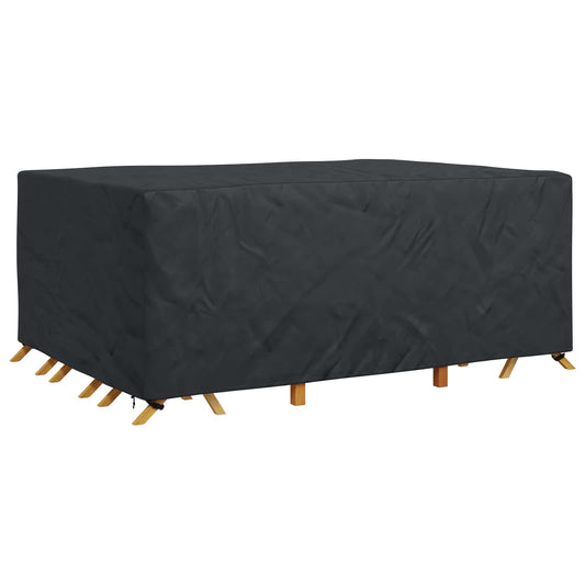 Furniture Cover Plain Black 280 x 204 x 106 cm 210D