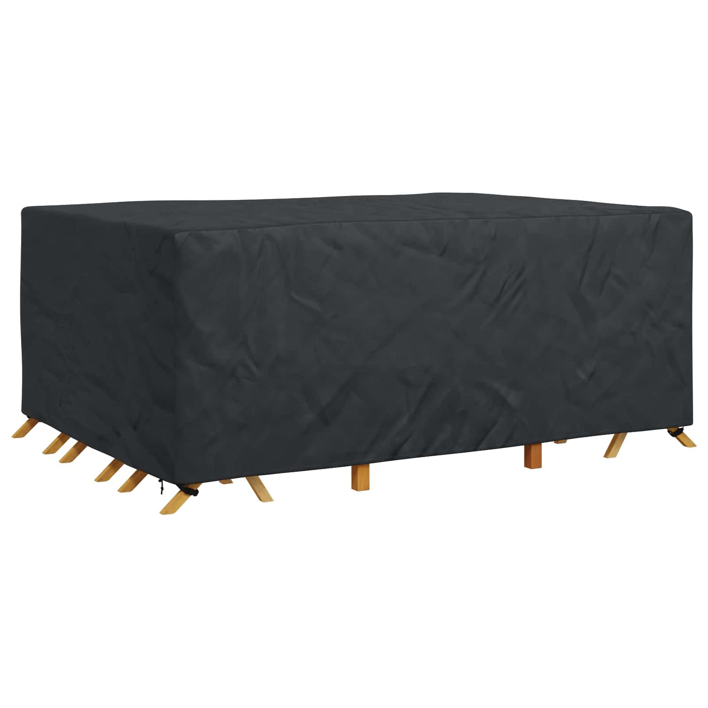 Furniture Cover Plain Black 280 x 204 x 106 cm 600D
