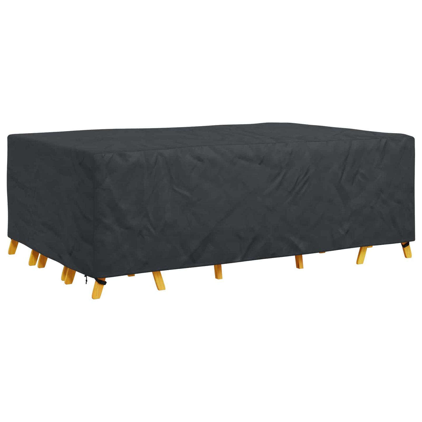 Furniture Cover Plain Black 300 x 200 x 90 cm 210D