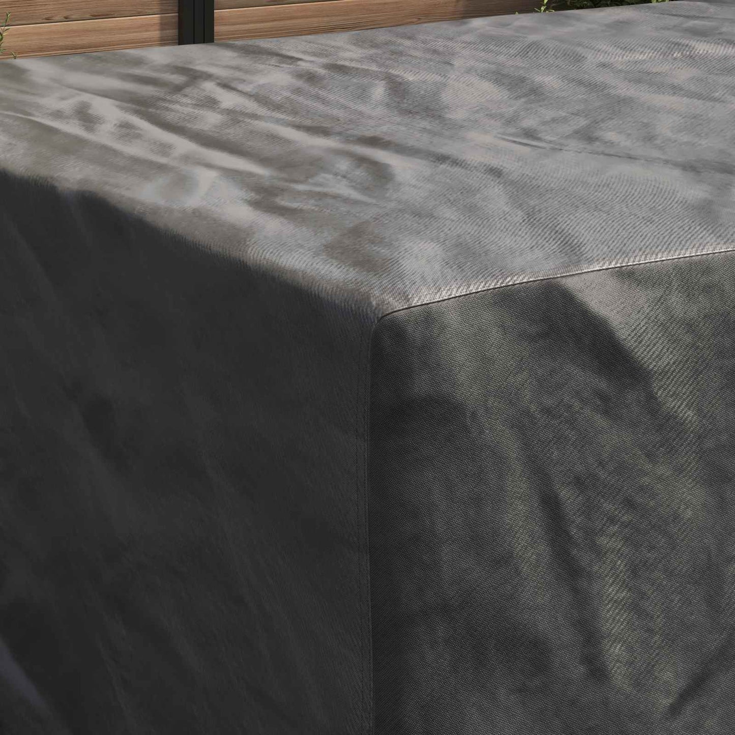 Furniture Cover Plain Black 315 x 180 x 74 cm 420D
