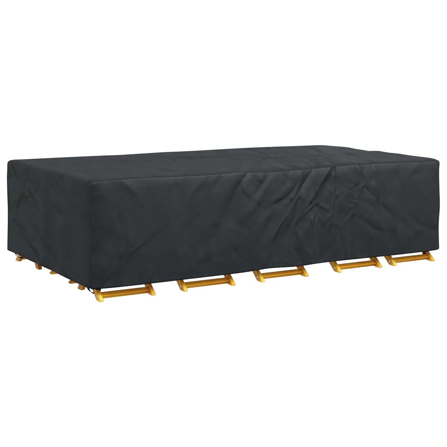 Furniture Cover Plain Black 315 x 180 x 74 cm 420D