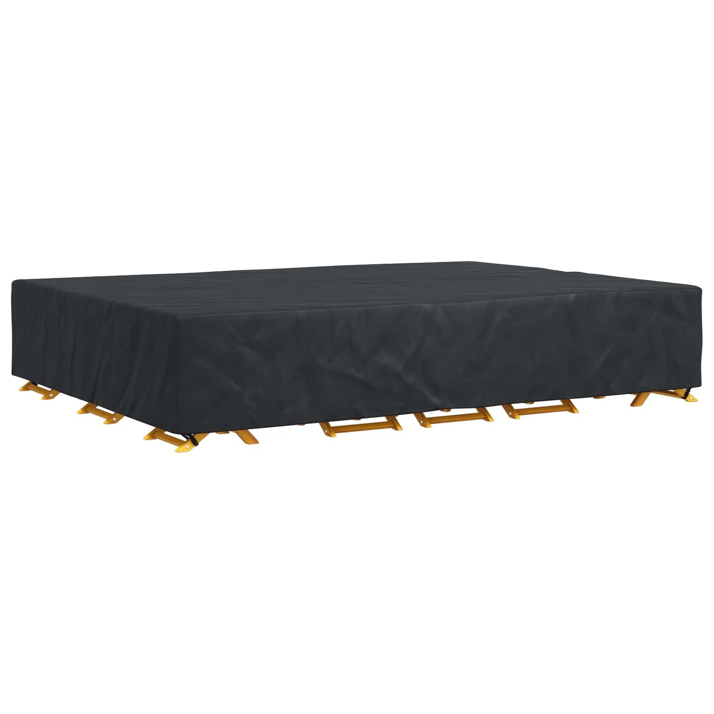Furniture Cover Plain Black 350 x 260 x 90 cm 210D