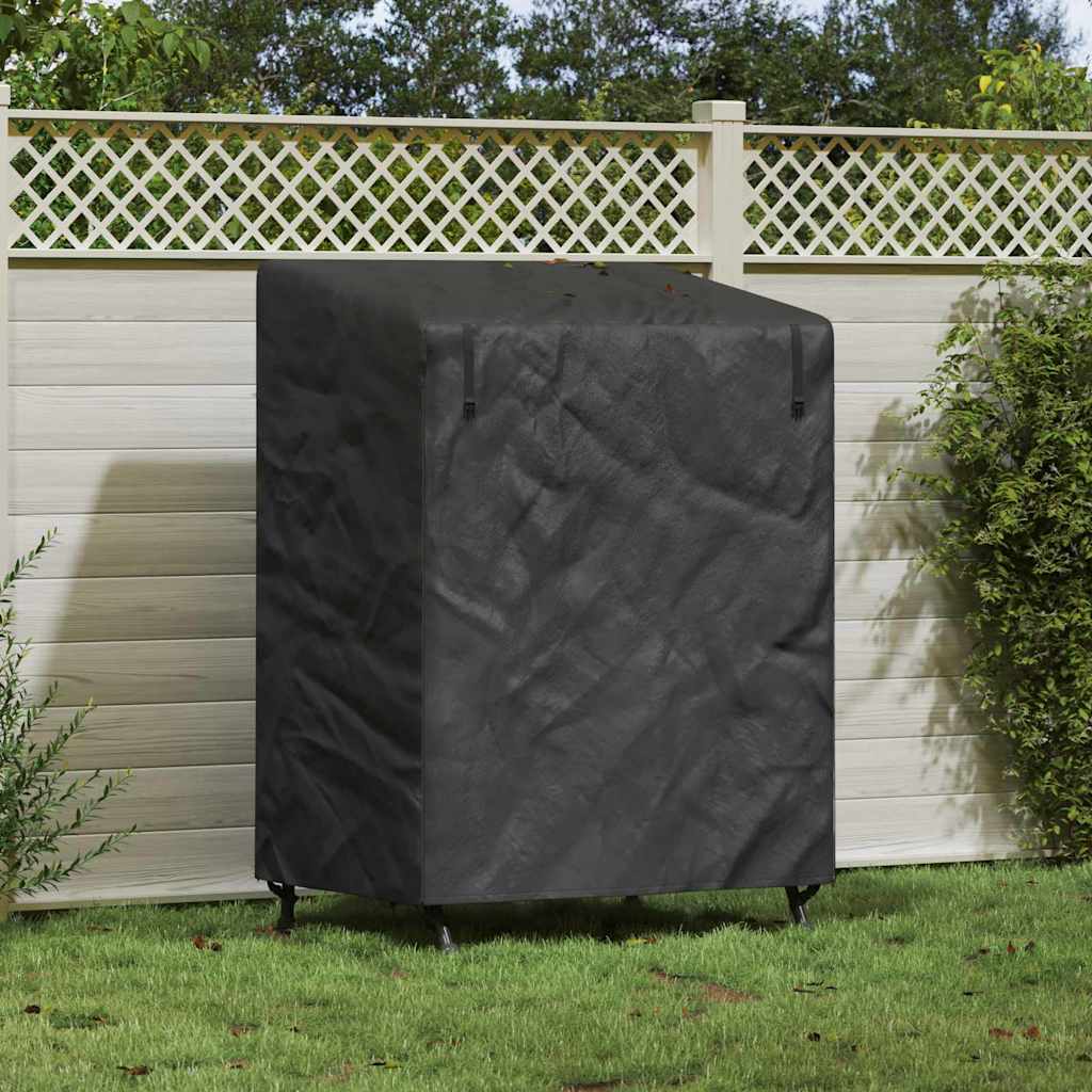 Outdoor Swing Cover Black 120 x 90 x 155 cm 420D Oxford Fbric