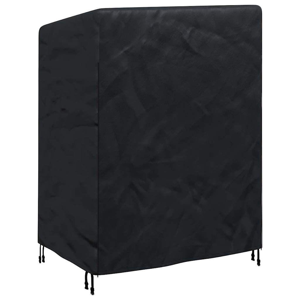 Outdoor Swing Cover Black 120 x 90 x 155 cm 420D Oxford Fbric