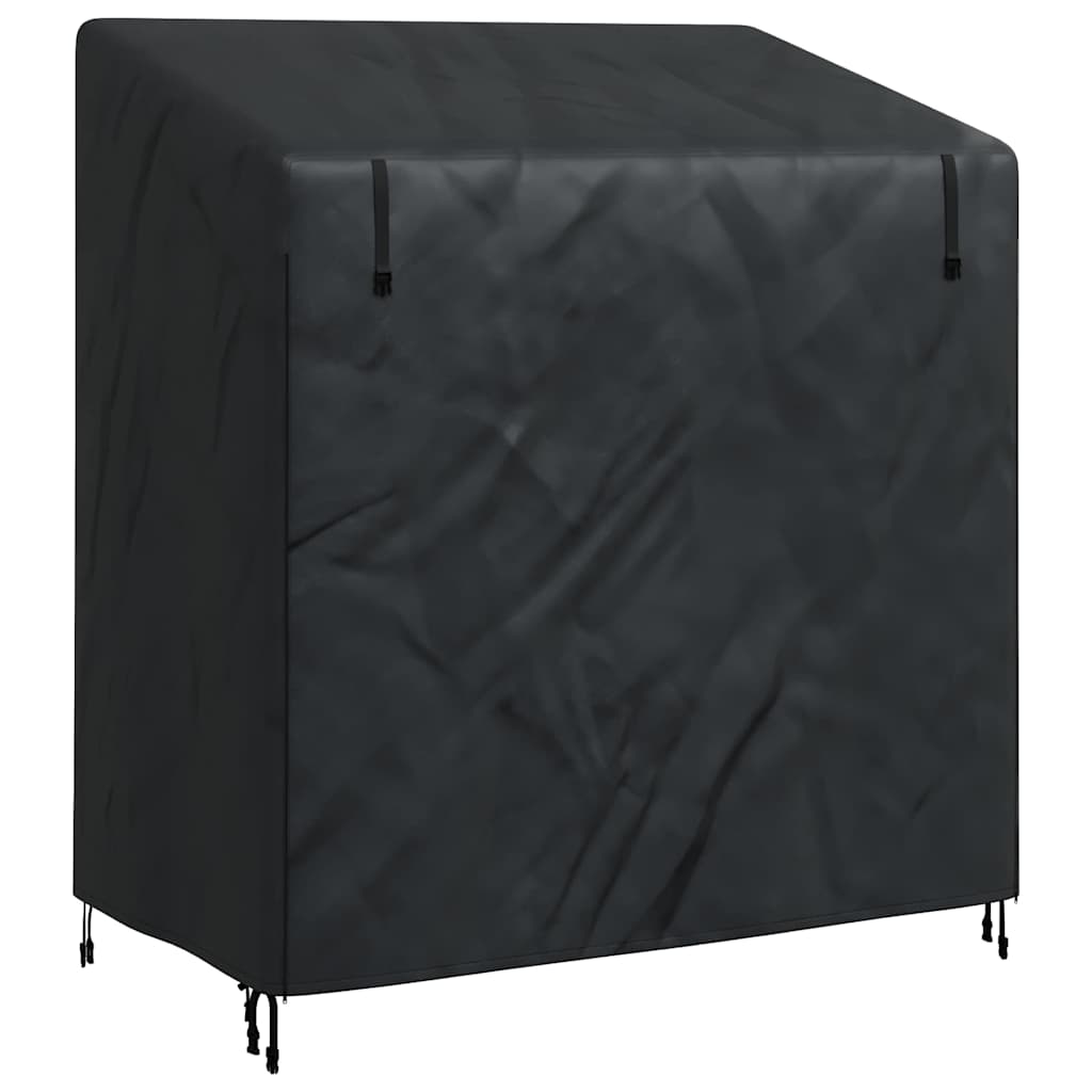 Outdoor Swing Cover Black 135 x 100 x 165 cm 600D Oxford Fbric