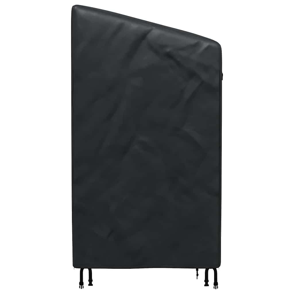 Outdoor Swing Cover Black 135 x 100 x 165 cm 600D Oxford Fbric