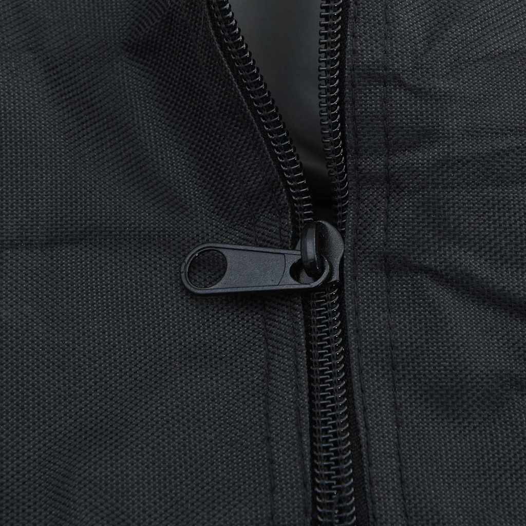 Outdoor Swing Cover Black 155 x 95 x 165 cm 210D Oxford Fbric