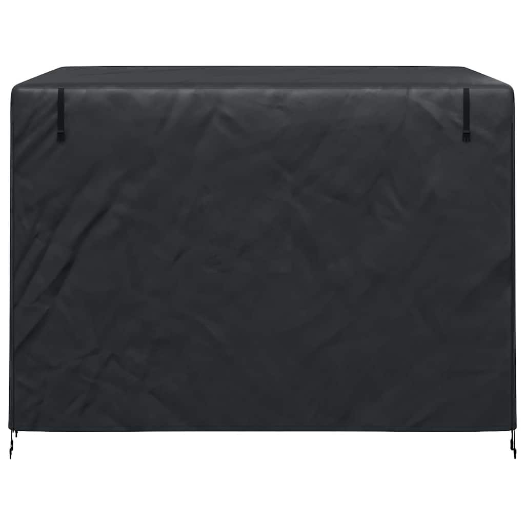 Outdoor Swing Cover Black 220 x 125 x 170 cm 600D Oxford Fbric